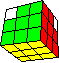 2 edges, 2 corners on 2 levels back - 2 Kanten, 2 Ecken auf 2 Ebenen hinten
