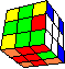 corner Cube in Cube back - Ecken-Wrfel im Wrfel hinten
