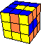 stripes in cube #1 - Streifen im Wrfel #1