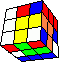 column cube in cube #2 back - Sulen-Wrfel im Wrfel #2 hinten