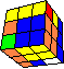 column cube in cube #3 back - Sulen-Wrfel im Wrfel #3 hinten