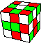corner cross with tetris character - Eckenkreuz mit Tetris-Charakter