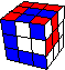 dots with cube in cube #2 - Spiegelei mit Wrfel im Wrfel #2