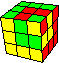 dots with cube in cube #1 - Spiegelei mit Wrfel im Wrfel #1