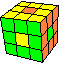 dots with cube in cube #1 - Spiegelei mit Wrfel im Wrfel #1