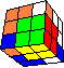 angle cube in cube back - Winkel-Wrfel im Wrfel hinten