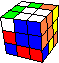 horse shaped cube in cube - Springer geformter Wrfel im Wrfel