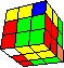 odd commata cube #3 back - ungerader Kommata-Wrfel im Wrfel #3 hinten