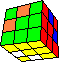 Edge hexagon of order 2 back - Kanten-Sechseck der 2. Ordnung hinten
