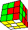 incomplete cube in cube back - unvollstndiger Wrfel im Wrfel hinten