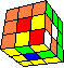 odd edge rings in cube in cube #5 back - ungerade Kantenringe im Wrfel im Wrfel #5 hinten