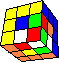odd stones in cube in cube back - ungerade Kanten im Wrfel im Wrfel hinten