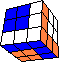 dots with cube in cube - Spiegelei mit Wrfel im Wrfel
