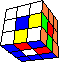 odd edge rings in cube in cube #2 back - ungerade Kantenringe im Wrfel im Wrfel #2 hinten