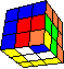 2D cube in cube in cube back - 2D Wrfel im Wrfel im Wrfel hinten