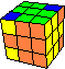 4 corners swapped by 2 space diagonals - 4 Ecken ber 2 Raumdiagonalen getauscht